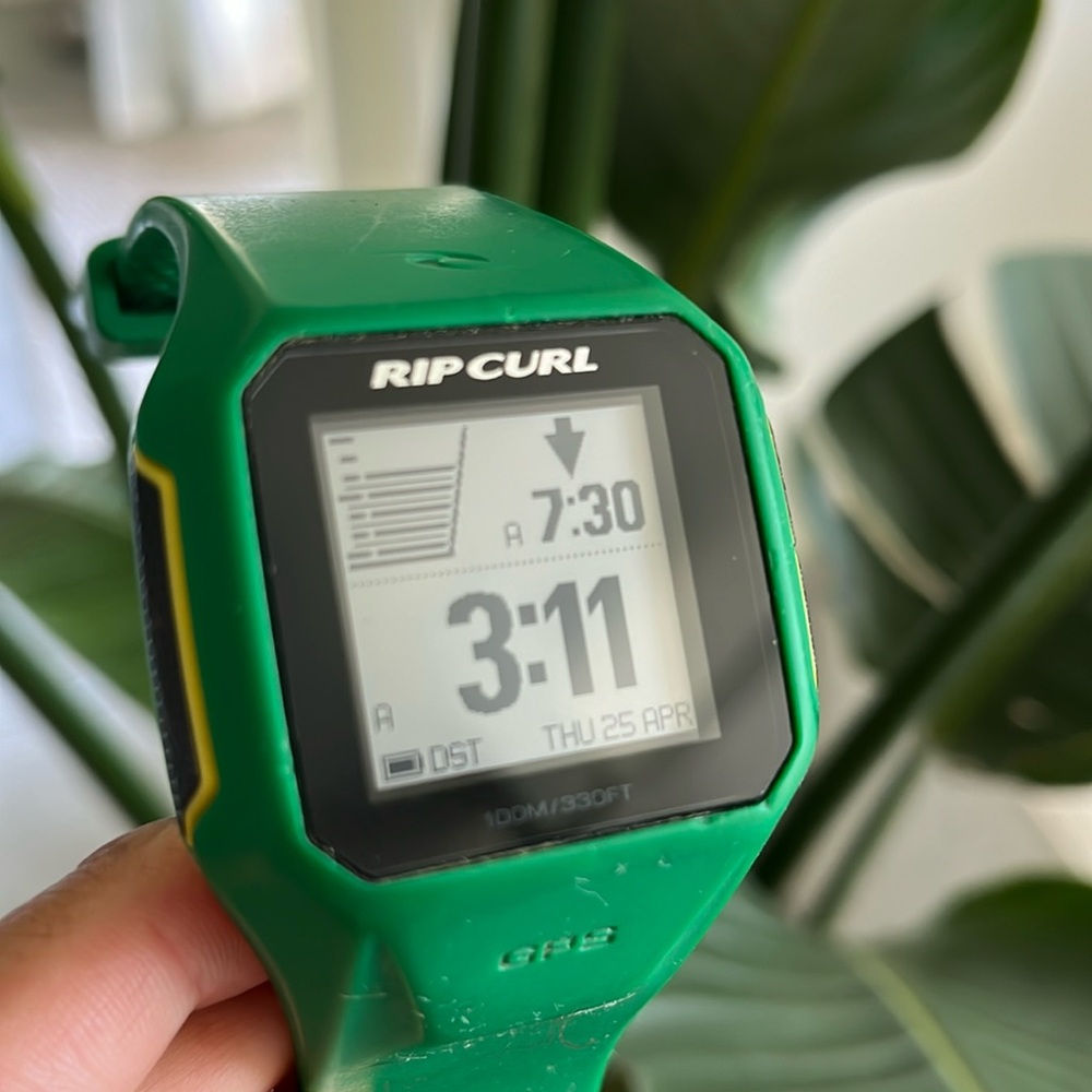 Rip Curl Search GPS Tide Watch - Green